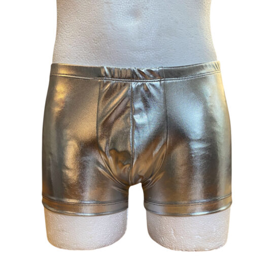 Boxershorts „Philipp“ Metallic - silber