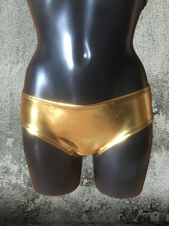 Panty „Schaggi“ Metallic - gold
