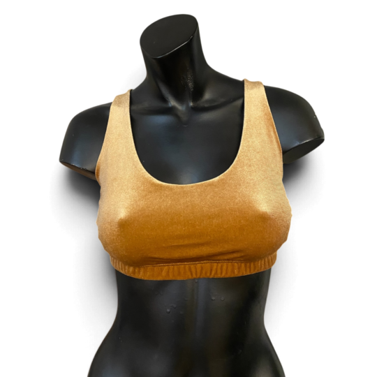 Bralette „Eva“ Samt - gold