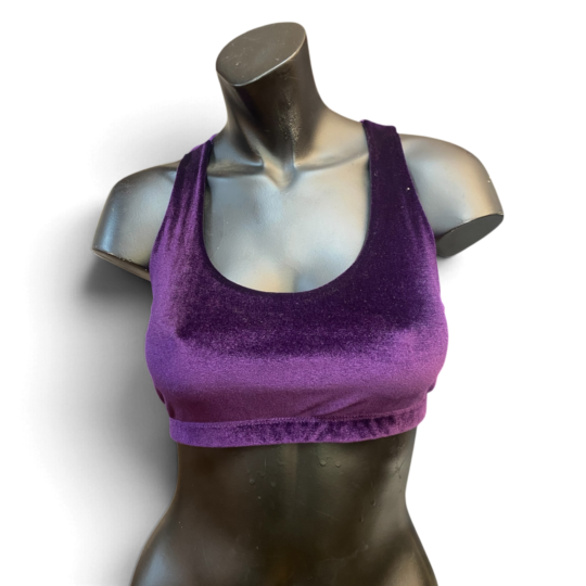 Bralette „Eva“ Samt - lila