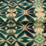 Unterhemd „Werner“ Baumwolljersey - Floral Kaleidoskop
