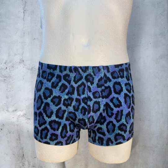 Boxershorts „Philipp“ Baumwolljersey - Leo blau
