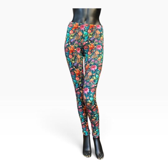 Leggings Viskosejersey - Flower Bouquet