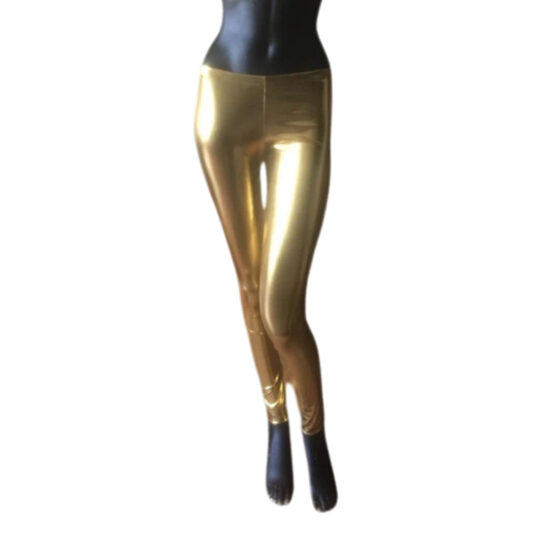 Leggings Metallic - gold