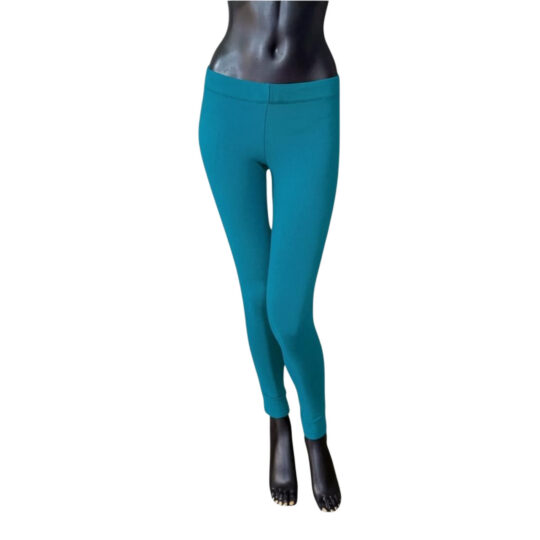 Leggings Baumwolljersey - petrol
