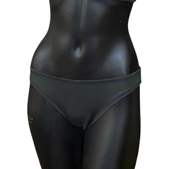 Slip „Inge“ Baumwolljersey - schwarz