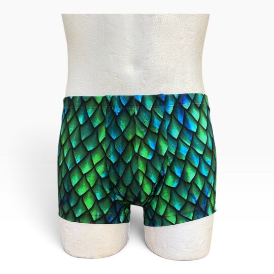 Boxershorts „Philipp“ Baumwolljersey - Schuppen