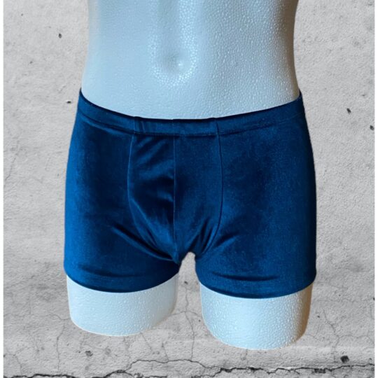 Boxershorts „Philipp“ Samt - petrol