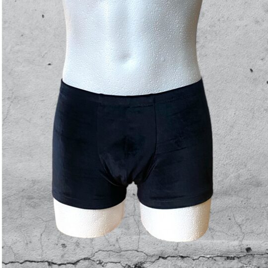 Boxershorts „Philipp“ Samt - schwarz