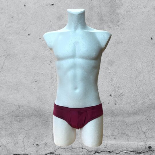 Slip „Achim Reloaded“ Samt - bordeaux