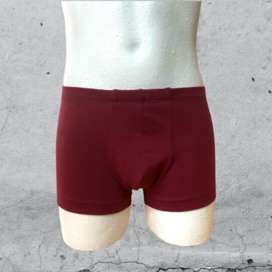 Boxershorts „Philipp“ Baumwolljersey - bordeaux