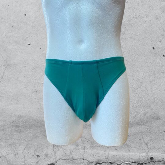 Tanga „Hubert Reloaded“ Baumwolljersey - tannengrün