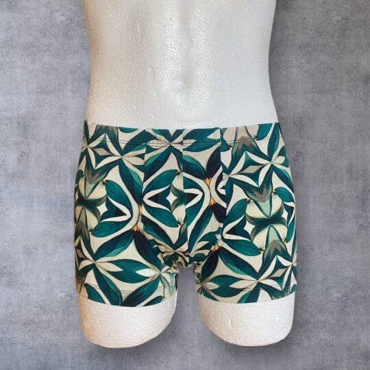 Boxershorts „Philipp“ Baumwolljersey - Floral Kaleidoskop