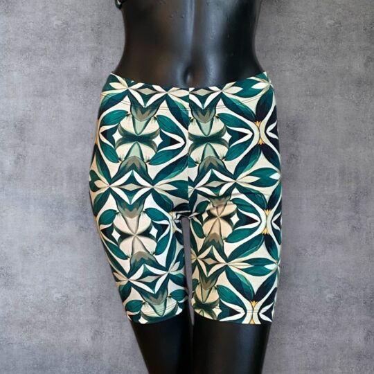 Radlerhose „Richard“ Baumwolljersey - Floral Kaleidoskop