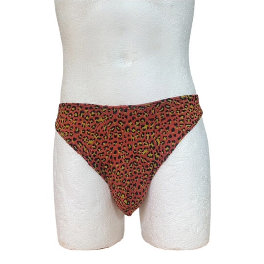 Tanga „Hubert Relaoaded“ Baumwolljersey - Leo rot