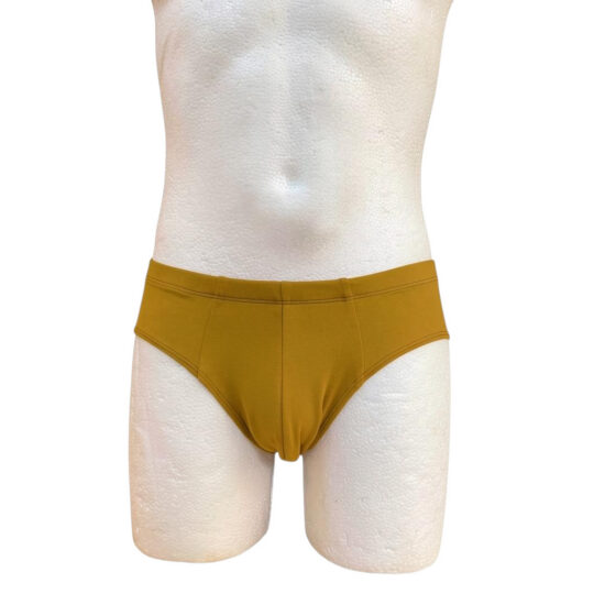 Slip „Achim Reloaded“ Baumwolljersey - ocker
