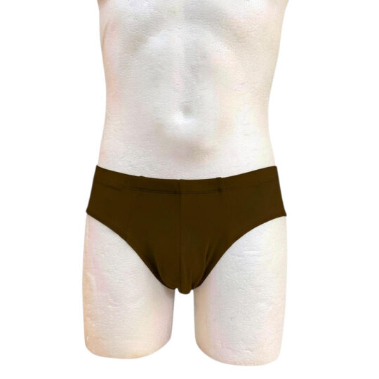 Slip „Achim Reloaded“ Baumwolljersey - schokobraun