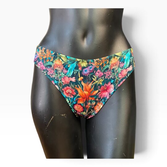 Slip „Inge“ Viskosejersey - Flower Bouquet