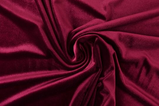 roter Samtstoff