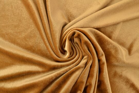 Goldener Samtstoff