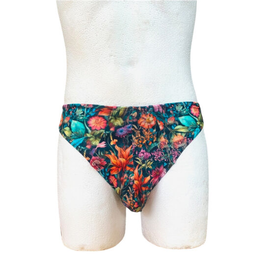Tanga „Hubert Reloaded“ Viskosejersey - Flower Bouquet