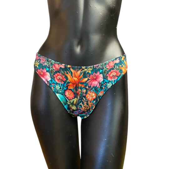 Tanga „Jule“ Viskosejersey - Flower Bouquet