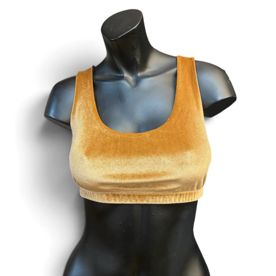 Bralette „Tina“ Samt - gold