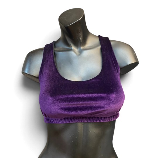 Bralette „Tina“ Samt - lila