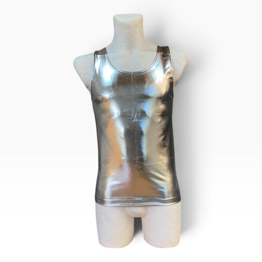 Unterhemd „Werner“ Metallic - silber