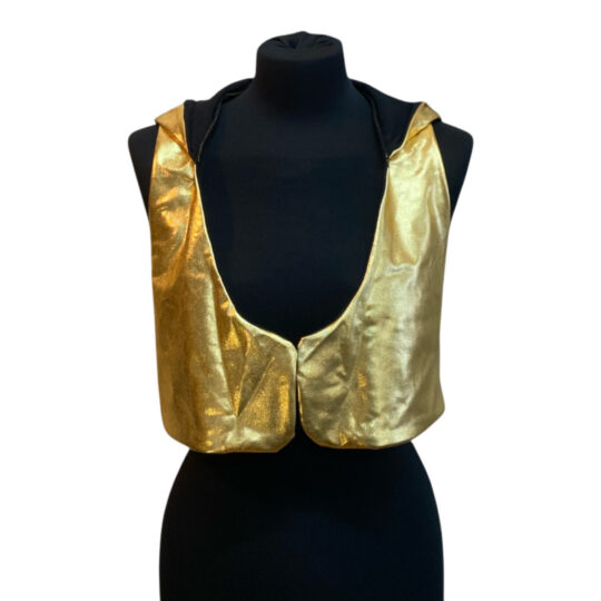 Weste „Ilse" Metallic - gold