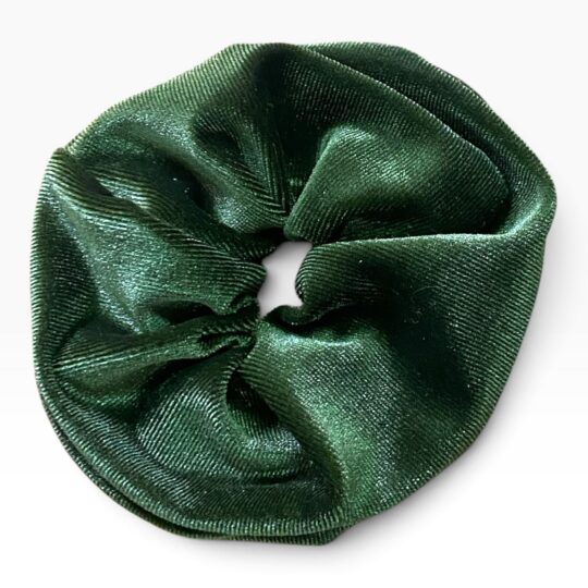 Scrunchie Samt - moosgrün